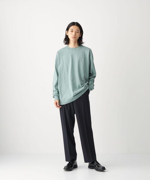 CITEN（シテン）の「＜CITEN（シテン）＞ウールライク トラウザーズ パンツ（その他パンツ・メンズ・ダークグレー/ネイビー・L/M）」の5枚目の写真