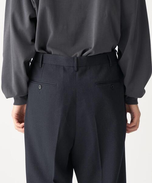 CITEN（シテン）の「＜CITEN（シテン）＞ウールライク トラウザーズ パンツ（その他パンツ・メンズ・ダークグレー/ネイビー・L/M）」の14枚目の写真