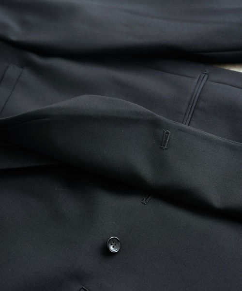 Lui's(ルイス)の「【オリジナルファブリック4×4セットアップシリーズ】 ショートダブルジャケット(テーラードジャケット・メンズ・ブロンズ/ブラック・MEDIUM/SMALL)」の7枚目の写真