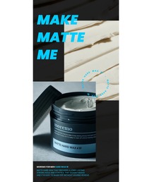 moremo（モレモ）の「【moremo for men/モレモ】 MATTE HARD WAX W 