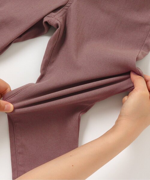 apres les cours（アプレレクール）の「カラフルツイル/7days Style pants　10分丈（その他パンツ・キッズ・ブラウン/ピンク/カーキ/ブラック/アイボリー/ブルー・110/120/80/90/130/140/100）」の15枚目の写真