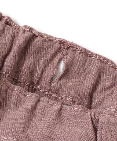 apres les cours（アプレレクール）の「カラフルツイル/7days Style pants　10分丈（その他パンツ・キッズ・ブラウン/ピンク/カーキ/ブラック/アイボリー/ブルー・110/120/80/90/130/140/100）」の17枚目の写真