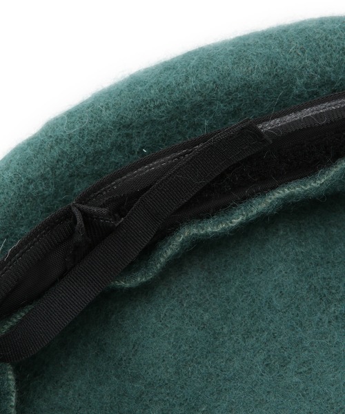 ROPE' PICNIC（ロペピクニック）の「ウールベレー帽（ハンチング/ベレー帽・レディース・ブラック/キナリ/ベージュ系その他2/グリーン・FREE）」の7枚目の写真