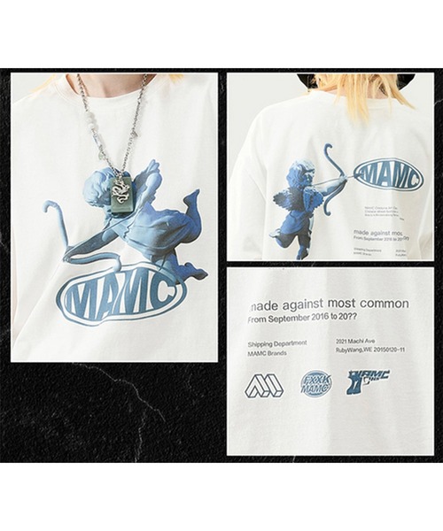 MAMC（エムエーエムシー）の「『MAMC/エムエーエムエーシー』MAMC 2021 Angel statue Tee/天使の銅像