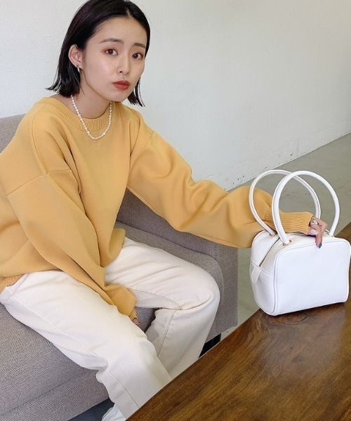 VANNIE U(ヴァニーユー)の「カラーボストンBAG(ボストンバッグ・レディース・ホワイト/イエロー/グリーン・FREE)」の19枚目の写真