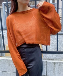 WEGO | WEGO/シアーショートニット(ニット/セーター)