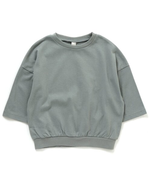 apres les cours（アプレレクール）の「リラックスロゴTシャツ（Tシャツ/カットソー・キッズ・ピンク/ブルー/ベージュ/ブラウン/オレンジ・100/110/140/90/120/130/80）」の4枚目の写真