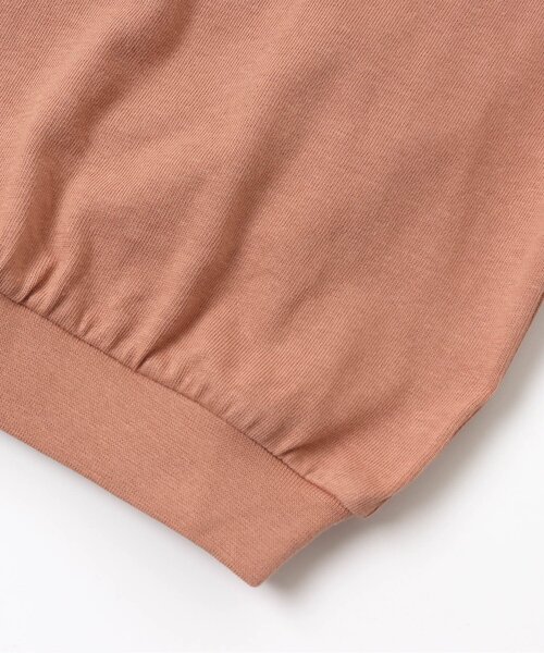 apres les cours（アプレレクール）の「リラックスロゴTシャツ（Tシャツ/カットソー・キッズ・ピンク/ブルー/ベージュ/ブラウン/オレンジ・100/110/140/90/120/130/80）」の22枚目の写真