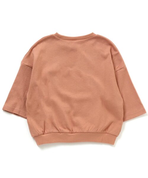 apres les cours（アプレレクール）の「リラックスロゴTシャツ（Tシャツ/カットソー・キッズ・ピンク/ブルー/ベージュ/ブラウン/オレンジ・100/110/140/90/120/130/80）」の17枚目の写真