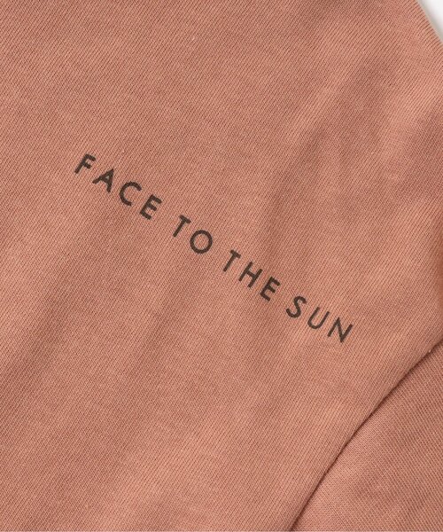 apres les cours（アプレレクール）の「リラックスロゴTシャツ（Tシャツ/カットソー・キッズ・ピンク/ブルー/ベージュ/ブラウン/オレンジ・100/110/140/90/120/130/80）」の20枚目の写真