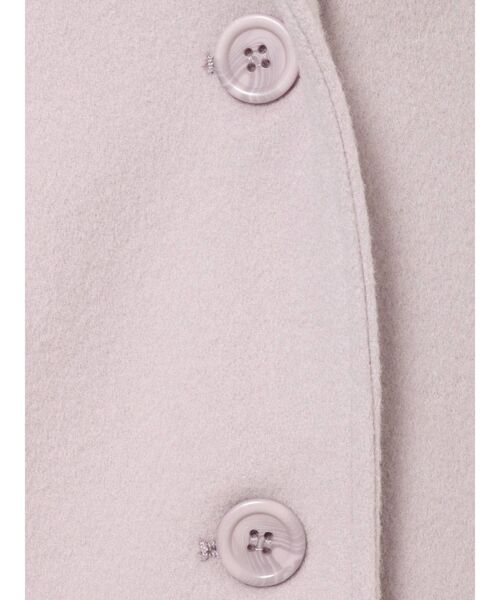 MERCURYDUO（マーキュリーデュオ）の「ウールチェスターコート（チェスターコート・レディース・ブラウン/ピンク/アイボリー/ミント・SMALL/MEDIUM）」の12枚目の写真