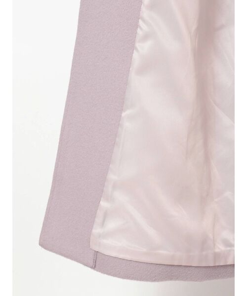 MERCURYDUO（マーキュリーデュオ）の「ウールチェスターコート（チェスターコート・レディース・ブラウン/ピンク/アイボリー/ミント・SMALL/MEDIUM）」の13枚目の写真