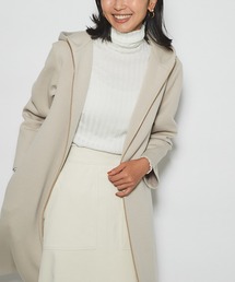 RIVE DROITE | ソフトな着心地でロングシーズン活躍する　ダンボールZIPコート(その他アウター)