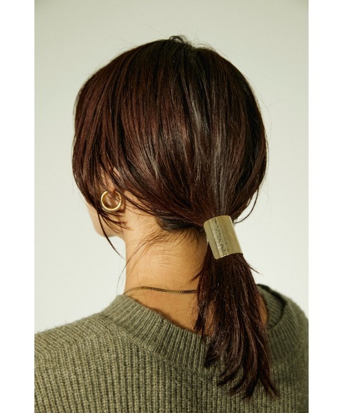 BLACK BY MOUSSY（ブラックバイマウジー）の「【WEB限定】hair cuffs（ヘアーカフス）（バレッタ/ヘアクリップ・レディース・シルバー/ゴールド・FREE）」の2枚目の写真