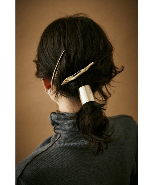 BLACK BY MOUSSY（ブラックバイマウジー）の「【WEB限定】hair cuffs（ヘアーカフス）（バレッタ/ヘアクリップ・レディース・シルバー/ゴールド・FREE）」の19枚目の写真