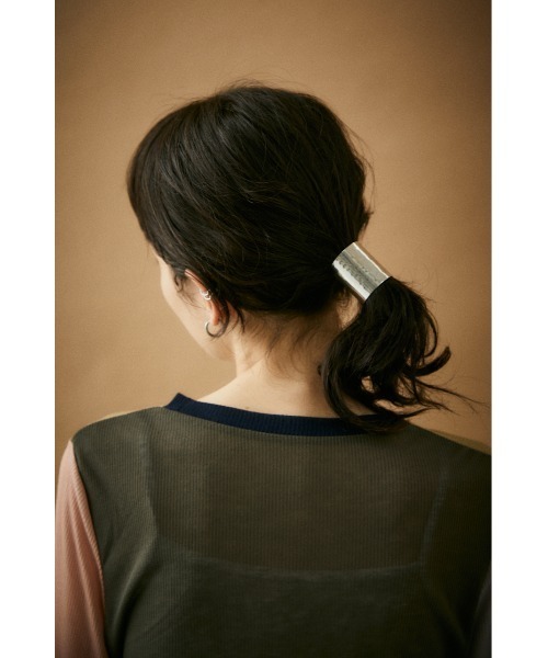 BLACK BY MOUSSY（ブラックバイマウジー）の「【WEB限定】hair cuffs（ヘアーカフス）（バレッタ/ヘアクリップ・レディース・シルバー/ゴールド・FREE）」の7枚目の写真
