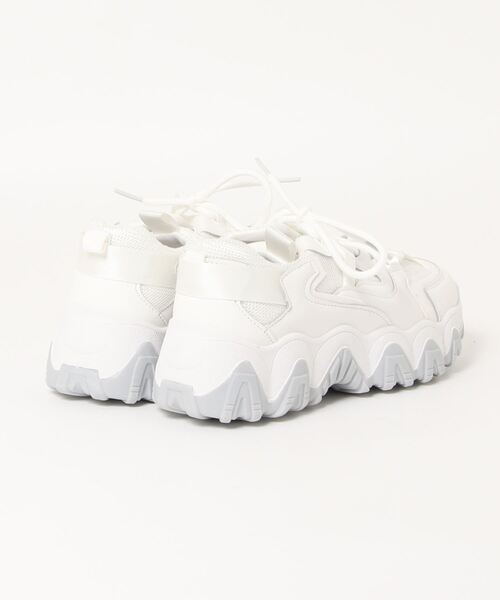 NOFALL（ノーフォール）の「デザインソールダッドスニーカー（スニーカー・レディース・ホワイト/ベージュ・LL/3L/SS/S/M/L）」の11枚目の写真