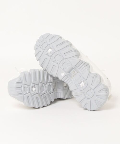 NOFALL（ノーフォール）の「デザインソールダッドスニーカー（スニーカー・レディース・ホワイト/ベージュ・LL/3L/SS/S/M/L）」の5枚目の写真