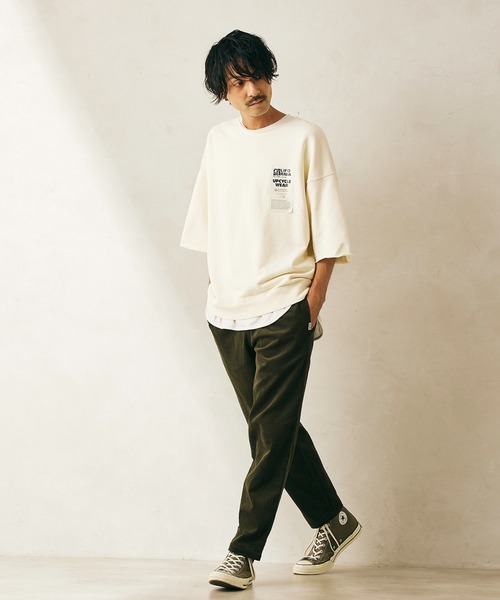 California Standard Upcycle カットオフスウェット Tシャツ カットソー Journal Standard Relume ジャーナルスタンダード トップス Journal レリューム のファッション
