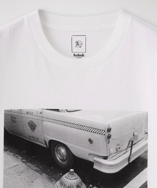 LOVELESS(ラブレス)の「【KOBAK×LOVELESS】WOMEN EXCLUSIVE フォトTシャツ Yellow Cab NYC(Tシャツ/カットソー・レディース・ホワイト・S)」の3枚目の写真