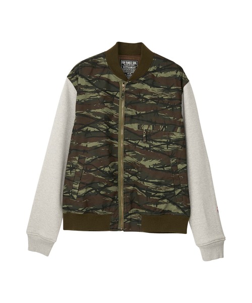 ☆HYSTERIC GLAMOUR☆MIDDLE FINGER リブブルゾン