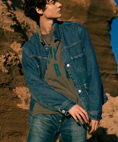 Levi's（リーバイス）の「Levi's(R) RED REV QUILT デニムジャケット BLUE SUNDAY（デニムジャケット・メンズ・インディゴブルー・S/M/L/XL）」の17枚目の写真