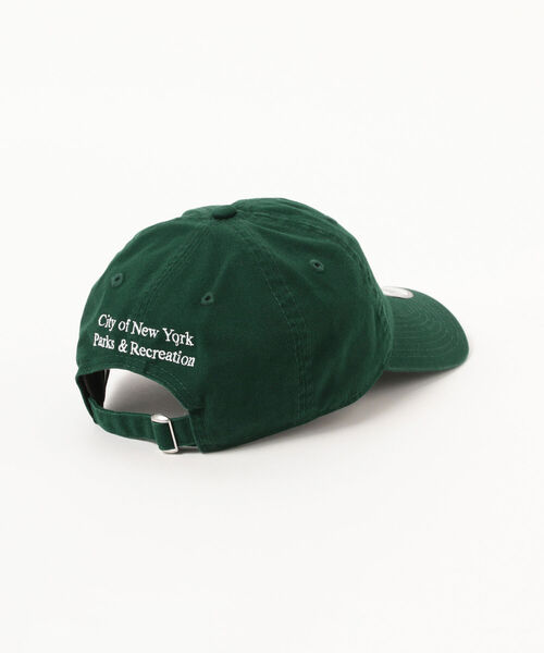 B:MING by BEAMS（ビーミングバイビームス）の「NEW ERA / 9THIRTY NYC パークロゴキャプ（キャップ・メンズ・ネイビー/グリーン・ONE SIZE）」の4枚目の写真