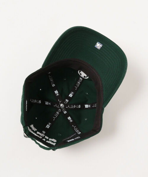 B:MING by BEAMS（ビーミングバイビームス）の「NEW ERA / 9THIRTY NYC パークロゴキャプ（キャップ・メンズ・ネイビー/グリーン・ONE SIZE）」の8枚目の写真