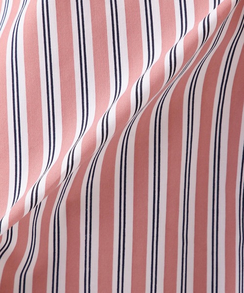 ALAND(エーランド)の「3.3Field Trip/OVER STRIPE シャツ 2254700(シャツ/ブラウス・メンズ・ピンク/ブルー・FREE)」の7枚目の写真