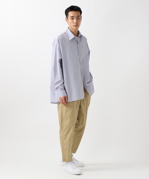 ALAND(エーランド)の「3.3Field Trip/OVER STRIPE シャツ 2254700(シャツ/ブラウス・メンズ・ピンク/ブルー・FREE)」の16枚目の写真