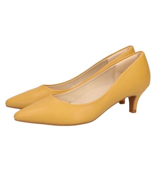 ORiental TRaffic（オリエンタルトラフィック）の「跳べるパンプス ミドルヒール R-3202（パンプス・レディース・ブラック/ブラック系その他3/レッド/イエロー/ベージュ/カーキ/オレンジ系/グリーン/ネイビー/ブラック系その他・37/33/38/43/41/35/36/34/40/39/42）」の17枚目の写真