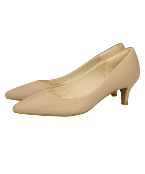 ORiental TRaffic（オリエンタルトラフィック）の「跳べるパンプス ミドルヒール R-3202（パンプス・レディース・ブラック/ブラック系その他3/レッド/イエロー/ベージュ/カーキ/オレンジ系/グリーン/ネイビー/ブラック系その他・37/33/38/43/41/35/36/34/40/39/42）」の15枚目の写真