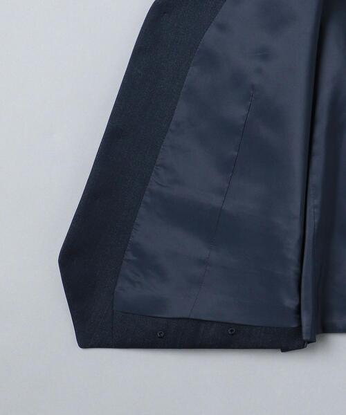 WORK TRIP OUTFITS GREEN LABEL RELAXING（ワークトリップアウトフィッツグリーンレーベル リラクシング）の「WTO シャンブレー 5B スーツベスト -ウォッシャブル- ＊＊（スーツベスト・メンズ・ダークブラウン/ネイビー・XXS/40/XL/50/XS/42/S/44/M/46/L/48）」の16枚目の写真