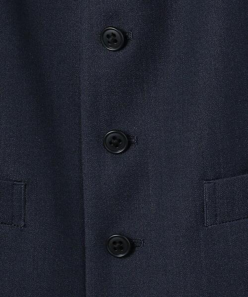 WORK TRIP OUTFITS GREEN LABEL RELAXING（ワークトリップアウトフィッツグリーンレーベル リラクシング）の「WTO シャンブレー 5B スーツベスト -ウォッシャブル- ＊＊（スーツベスト・メンズ・ダークブラウン/ネイビー・XXS/40/XL/50/XS/42/S/44/M/46/L/48）」の17枚目の写真