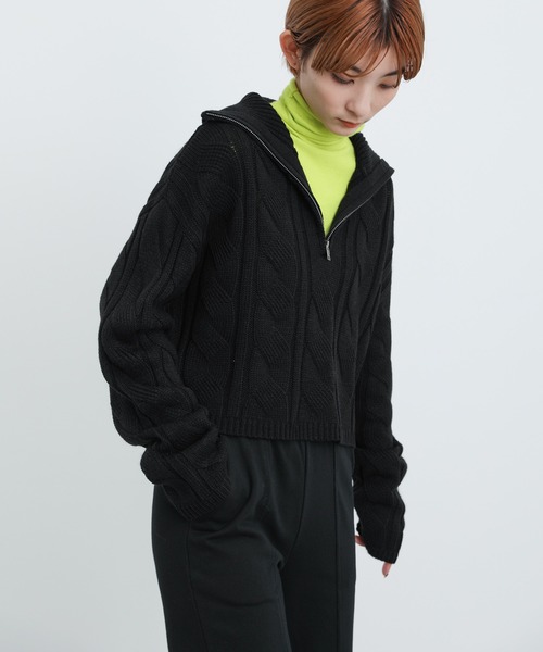 select MOCA（セレクトモカ）の「2021 A/W スウェットジョガーパンツ（スウェットパンツ・レディース・ブラック/ライトベージュ・FREE）」の12枚目の写真