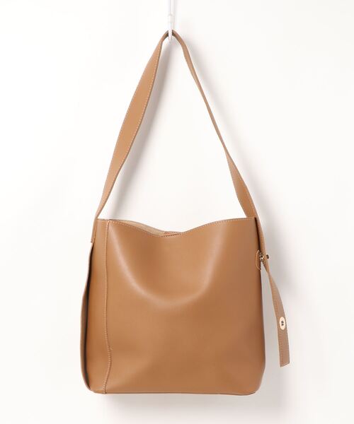 blatto（ブラット）の「【blatto】ワンハンドルショルダー/oku-bag22-29（ショルダーバッグ・レディース・ブラック/ダークブラウン・FREE）」の6枚目の写真