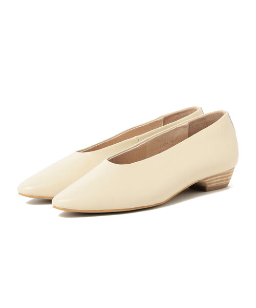 Ray BEAMS（レイビームス）の「MOHI / ソフト レザー バレエシューズ（ドレスシューズ・レディース・ダークブラウン/オフホワイト/イエロー・38/39/36/37/35）」の20枚目の写真