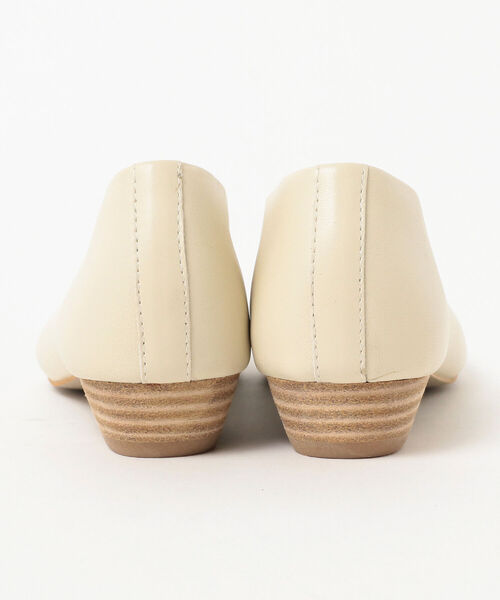 Ray BEAMS（レイビームス）の「MOHI / ソフト レザー バレエシューズ（ドレスシューズ・レディース・ダークブラウン/オフホワイト/イエロー・38/39/36/37/35）」の15枚目の写真