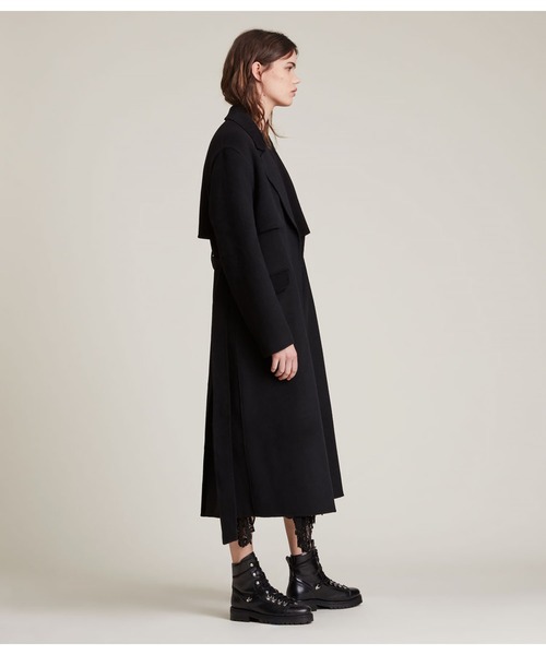 ALLSAINTS（オールセインツ）の「BREE WOOL BLEND COAT | BREE ウール