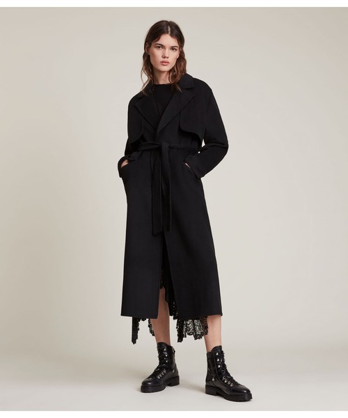ALLSAINTS（オールセインツ）の「BREE WOOL BLEND COAT | BREE ウール