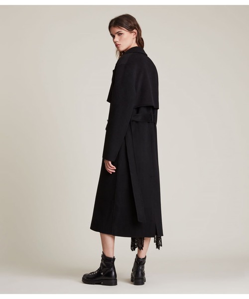 ALLSAINTS（オールセインツ）の「BREE WOOL BLEND COAT | BREE ウール