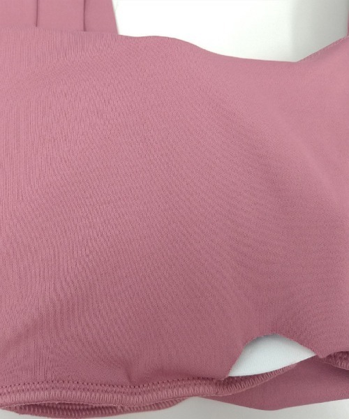 HYSSHOP（エイチワイエスショップ）の「ヨガウェアレディース スポーツブラトップス カップ付き[トレーニングウェア/ジムウェア/ピラティスウェア]（スポーツブラ・レディース・ブラック/ブルー/ワイン/コーラル/バイオレット/ライラック/ピンク/グリーン/ラベンダー/イエロー/チェリーピンク・S/M/L/XL）」の13枚目の写真