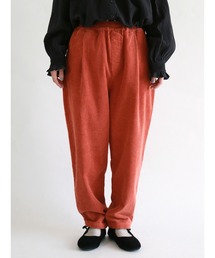 太コーデュロイテーパードパンツ