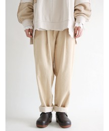 Samansa Mos2 | 太コーデュロイテーパードパンツ(その他パンツ)