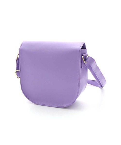 JENNI love(ジェニィラブ)の「ハーフムーンショルダーバッグ(ショルダーバッグ・キッズ・オフホワイト/ブラック/ラベンダー・F)」の17枚目の写真