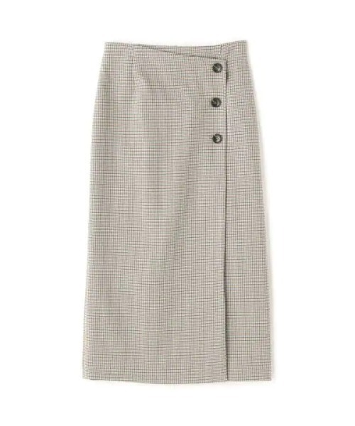 N.（N. Natural Beauty Basic）（エヌエヌナチュラルビューティーベーシック）の「【S Size Line】◆イージーケアガンクラブフラップスカート（スカート・レディース・ベージュ/グリーン・SMALL/MEDIUM）」の18枚目の写真