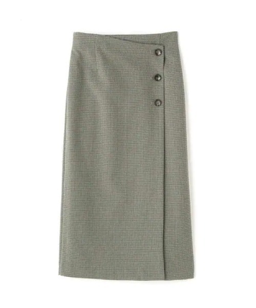 N.（N. Natural Beauty Basic）（エヌエヌナチュラルビューティーベーシック）の「【S Size Line】◆イージーケアガンクラブフラップスカート（スカート・レディース・ベージュ/グリーン・SMALL/MEDIUM）」の16枚目の写真