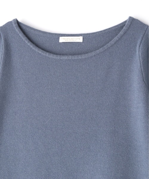 PROPORTION BODY DRESSING（プロポーションボディドレッシング）の「ショルダーレースニットサックワンピース / 1212140001（ワンピース・レディース・パープル/ブルー・MEDIUM/SMALL）」の15枚目の写真