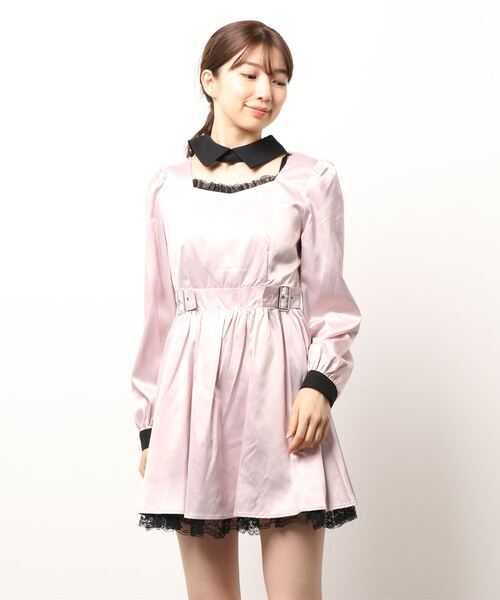 クロスチャームリボンワンピース ワンピース Ank Rouge アンクルージュ のファッション通販 Zozotown