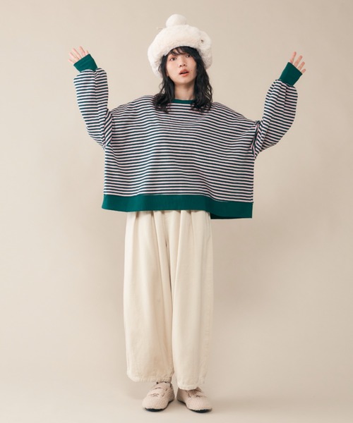 MERLOT(メルロー)の「ベーシックサーカスパンツ(その他パンツ・レディース・カーキ/ナチュラル/ブラック・FREE)」の11枚目の写真